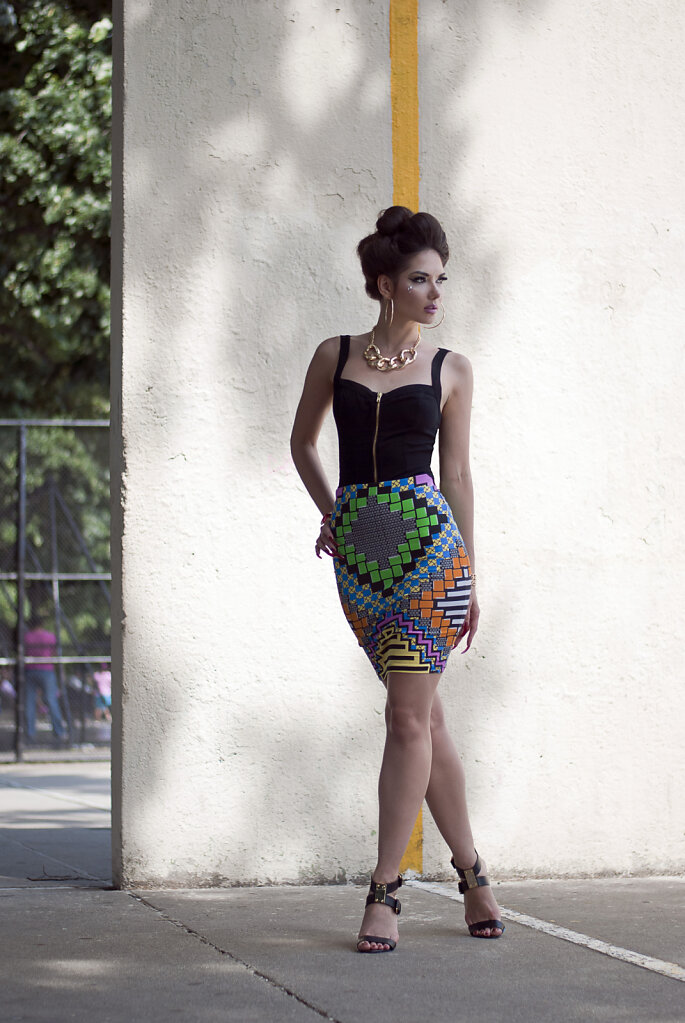 Anastasiya Zimina @ MINT NYC photographed by Sophie Cécile Xu